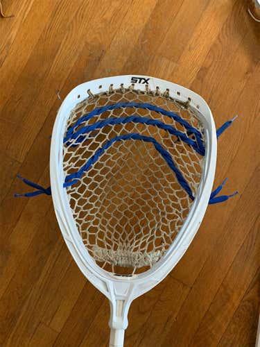 Used Strung Shield Goalie Head