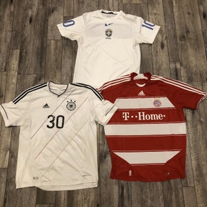 Size XL Authentic Pro Team Germany Brazil Bayern Munich Soccer Jersey Lot Bundle