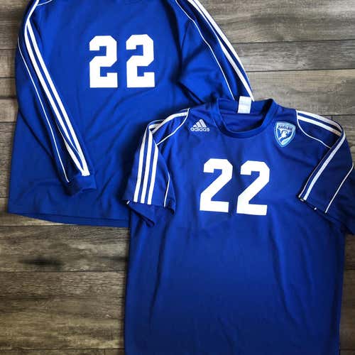 AIS Eagles Varsity Soccer Training Shirts Lot (Blue)