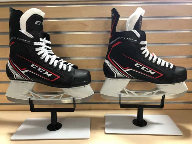 New CCM JetSpeed FT340 Hockey Skates D&R (Regular) Size 8