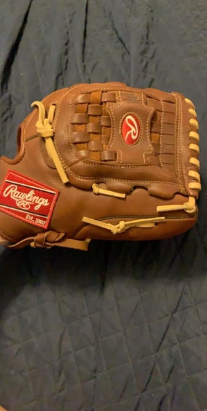 Brown New Right Handed 12.5" Softball Glove