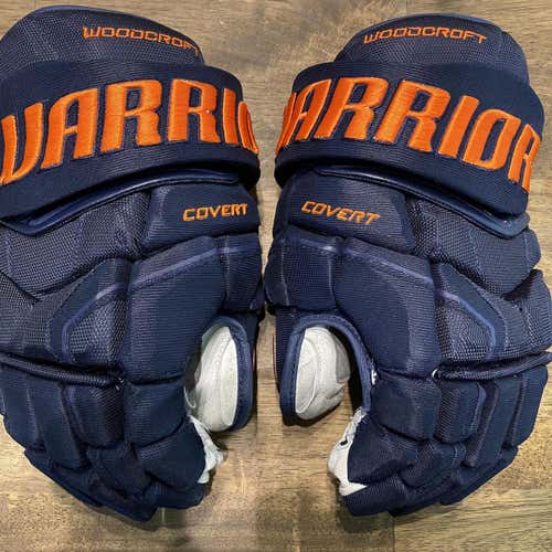 Oilers Warrior Covert QRE 14" Pro Stock Gloves