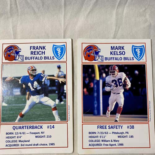 Buffalo Bills NFL Fan Team Card Collection