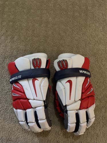 Used Player Nike Vapor Elite 13" Lacrosse Gloves