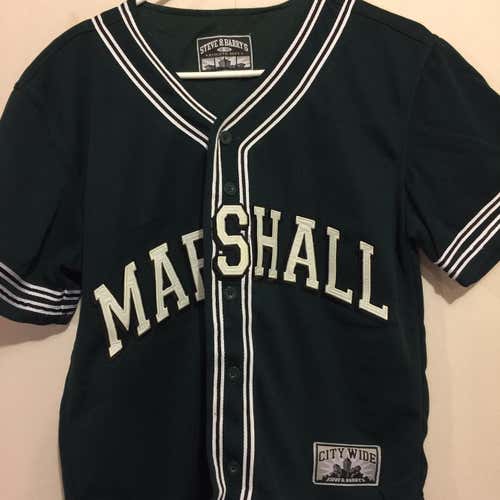NEW WITH TAGS MARSHALL THUNDERING HERD  BASEBALL  JERSEY SIZE 18- 20