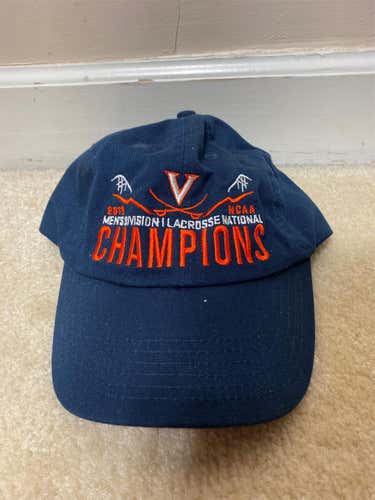 University Of Virginia 2019 National Champions Hat Lacrosse Brand New
