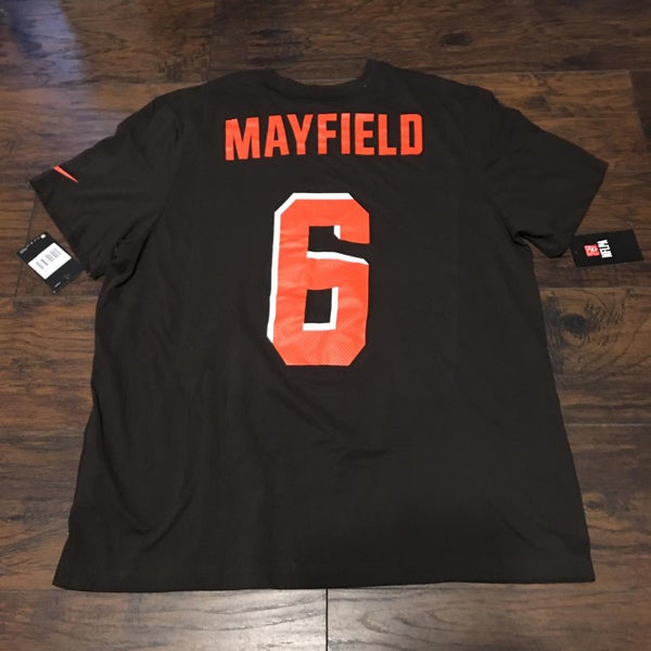 Cleveland Browns Baker Mayfield T Shirt Size XL