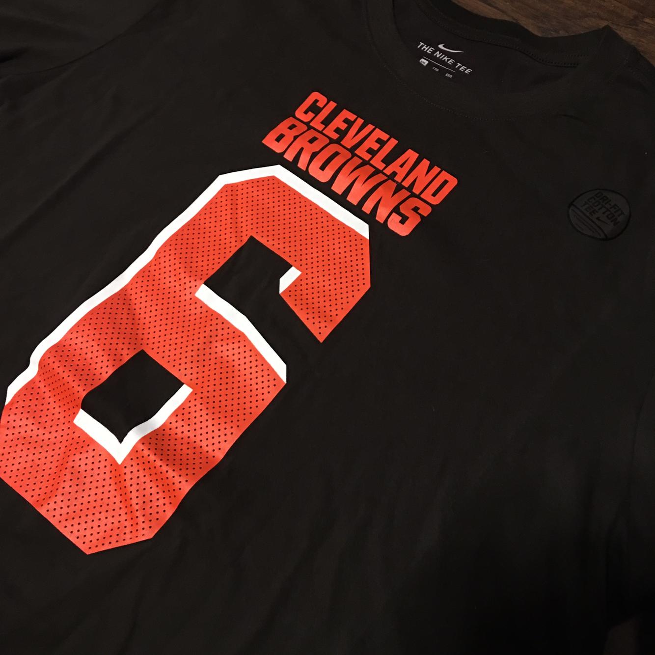 nike browns t shirt