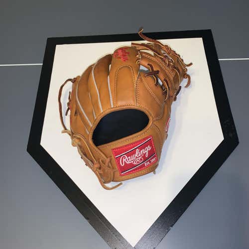 Brown Used Infield Heart of the Hide 11.75” Baseball Glove