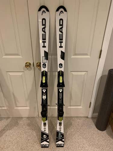 Used  Racing World Cup Rebels i.SL RD With Bindings Max Din 11 Skis