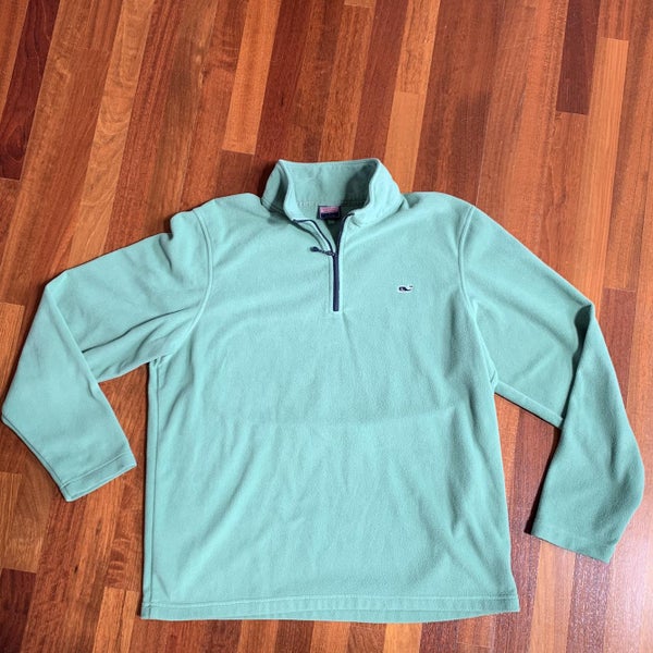 Vineyard Vines Fleece Quarter zip Mint Green Men’s Large