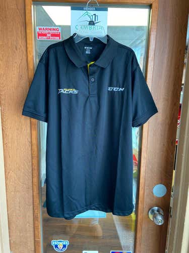 Large CCM Super Tacks Golf Shirt