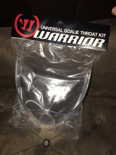 New Warrior Goalie Throat Guard