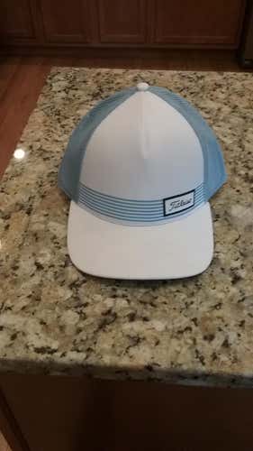 *New* Titleist White / Baby Blue Mesh Snapback