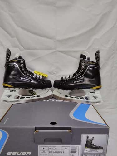 Junior New Bauer Supreme One100 Hockey Skates E&W (Wide) Size 4.5