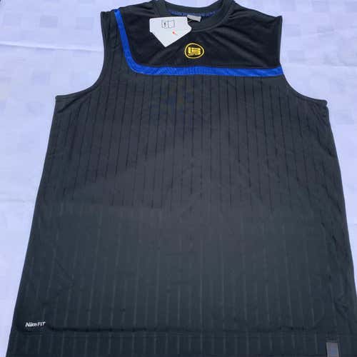 New Adult Men's Large Nike LeBron James tank top Black color N30