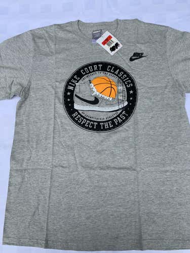New Adult Men's Large Nike Gray color T-Shirt N30