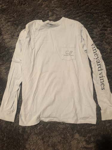 Light Blue Men's Medium Vineyard Vines Long Sleeve Shirt