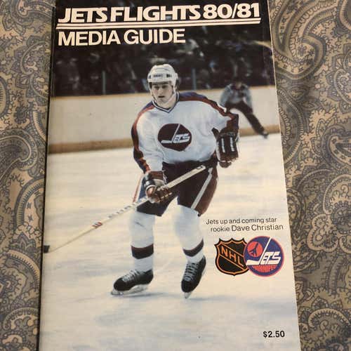Winnipeg Jets NHL Vintage 1980-1981 Media Guide