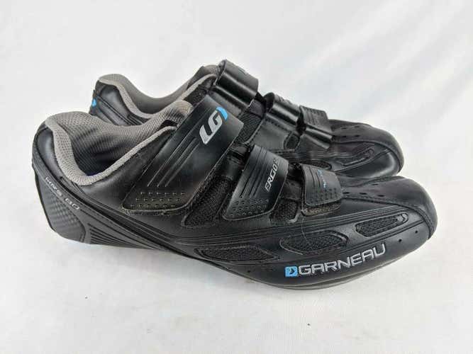 Louis Garneau Womens Ergo Grip HRS-80 Cycling Shoes Black Hook And Loop 9 EUR 40