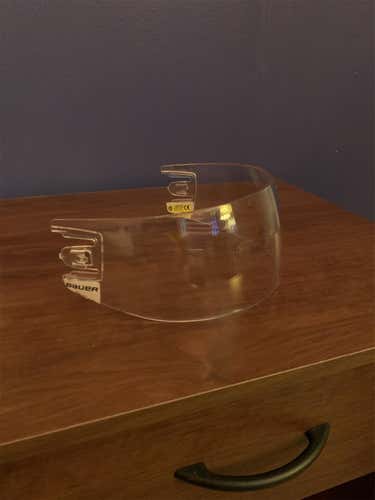 Used  Bauer HDO Pro Straight Cut Visor Visor
