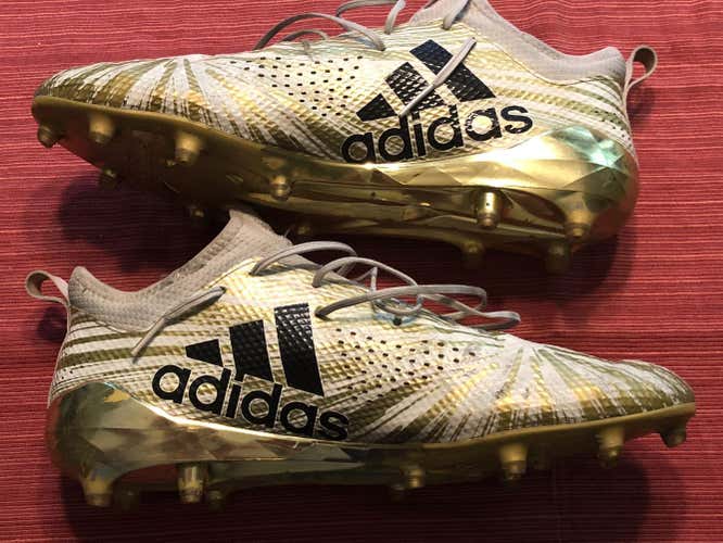 Adidas AdiZero Special Edition Gold bottom cleats