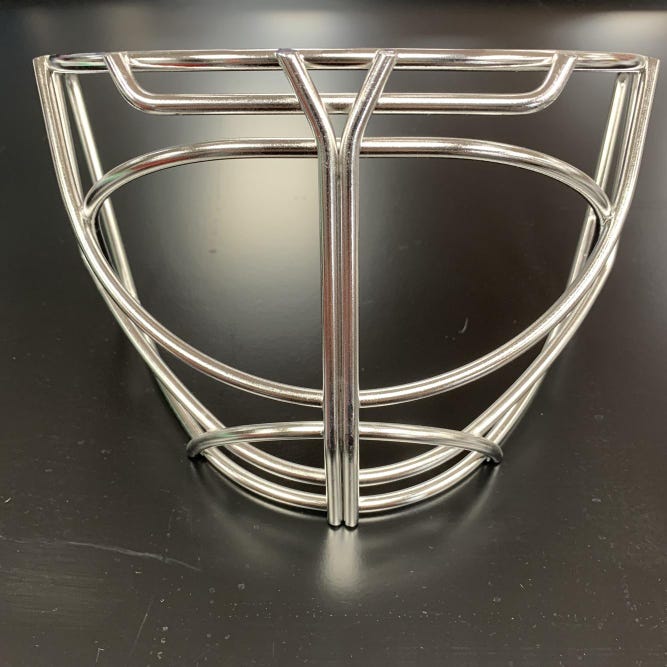 New Chrome SR Cat Eye Cage (Fits Most Bauer NME Masks)