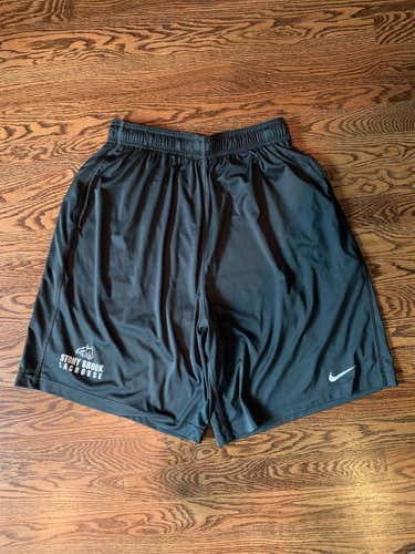 Stony Brook Lacrosse Team Issued Shorts Size Large With Pockets
