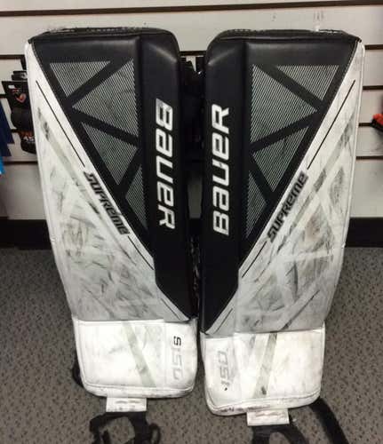 Bauer S150 Jr Sm Goalie Leg Pads 26”