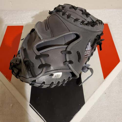 Gray New High School/College Adidas Catcher's Right Handed EQT Baseball Glove 33.5"