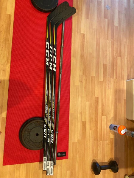 3 New Right Handed Grip Super Tacks 2.0 P-19 Pro Stock Hockey Sticks