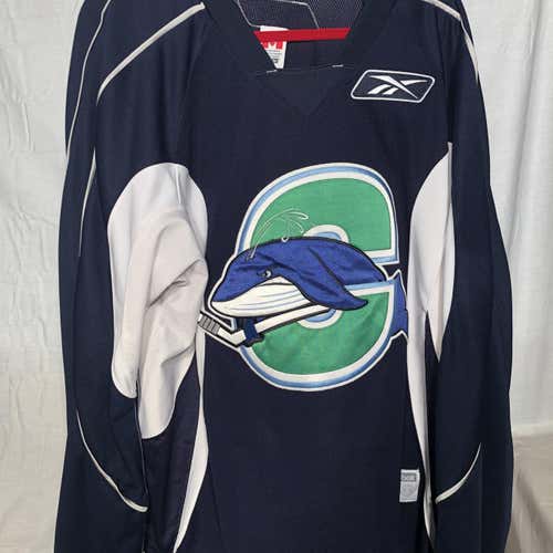 connecticut Whale Ahl New York Rangers Siz 58 Reebok Pro Stock Practice Jersey