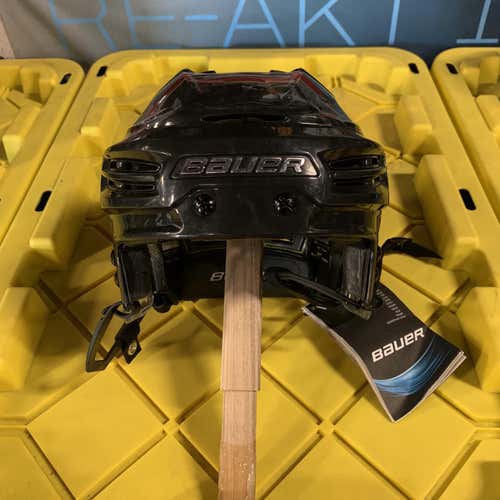 Black New Small Bauer Re-Akt 100  Helmet