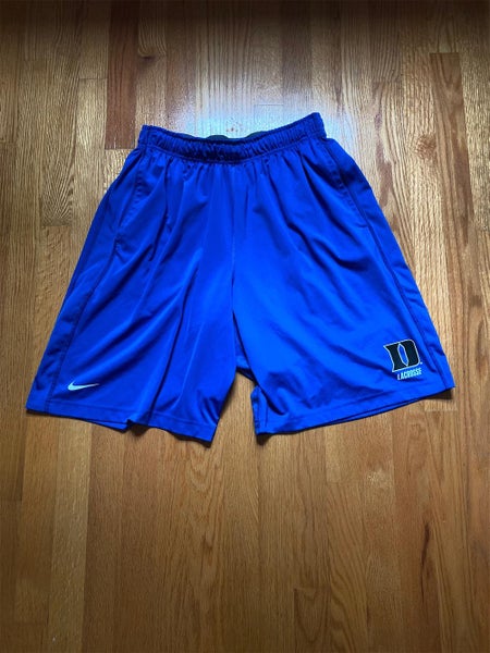 Duke Lacrosse Team Issued Travel And Practice Shorts (has pockets