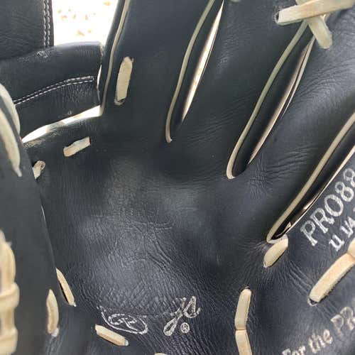 Black Used Infield Heart of the Hide 11.25" Baseball Glove(FSOT HMU WITH ANY OFFERS)