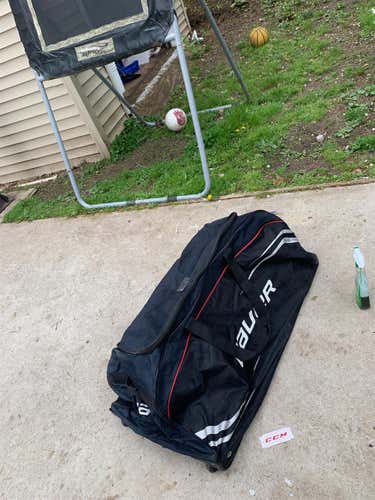Used Bauer Goalie Bag