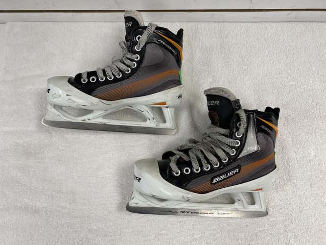 Senior Used Bauer Performance Hockey Goalie Skates Size 6