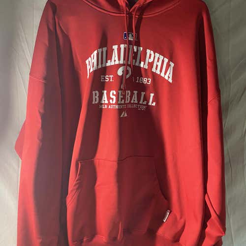 XXL MLB Philadelphia Phillies Team Hoodie Sweatshirt Baseball
