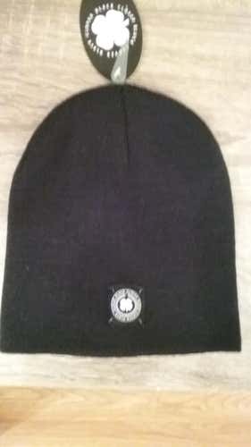 *New*  Black Clover Winter Beanie (Solid Black)