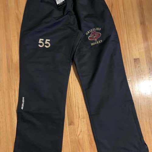Black Men's Small Bauer Pants Rochester Grizzlies