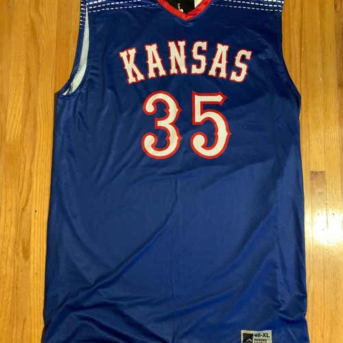 Kanas JayHawks Blue Men's Large Basketball Jersey
