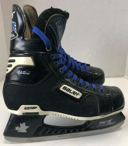 Vintage Bauer Supreme Composite Ice Hockey Skates senior size 8 vtg rare skate