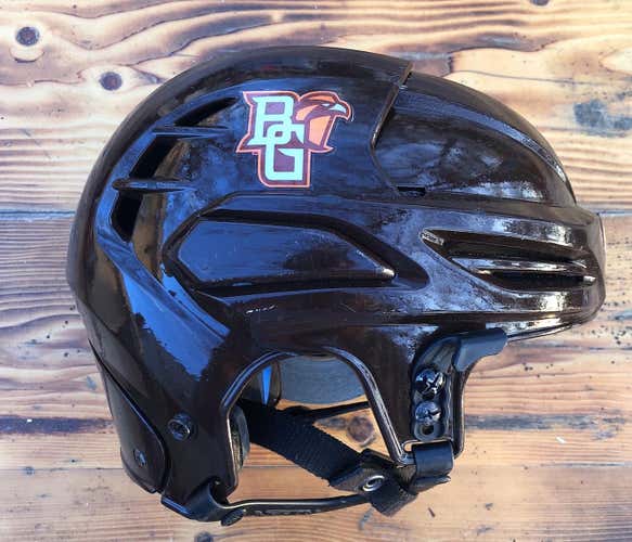 Bowling Green Hockey Used Medium Warrior Krown PX3 Pro Stock Helmet
