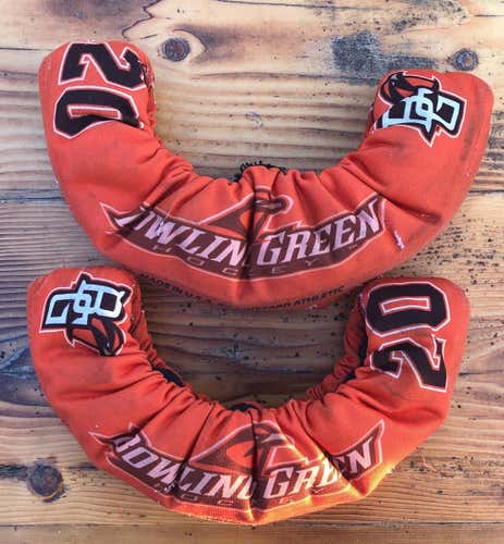 Bowling Green Hockey Team Issued Used Skate Soakers