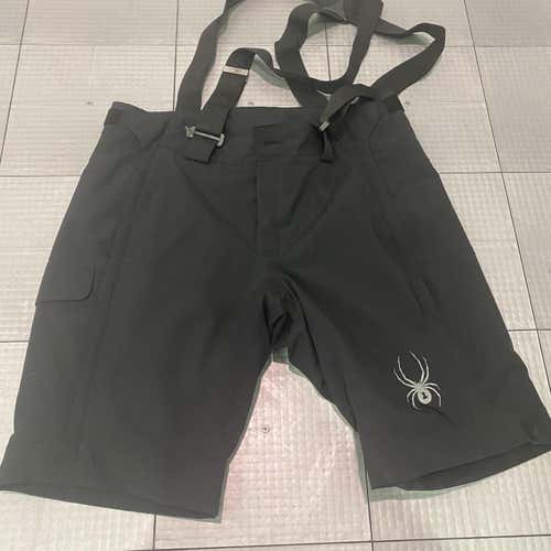 Black Men's 32 Spyder Shorts