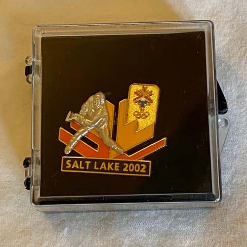 LIMITED EDITION: 2002 OLYMPIC HOCKEY PIN- Salt Lake City