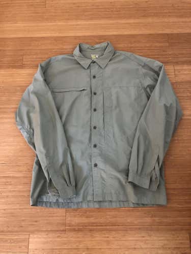 MOUNTAIN HARDWARE FISHING/SUN PROTECTION SHIRT
