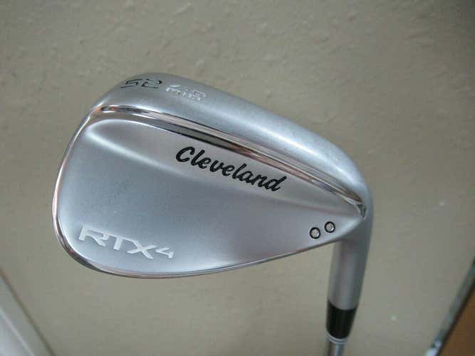 NICE CLEAN CLEVELAND RTX-4 52* GAP WEDGE DYNAMIC GOLD S400 STIFF FLEX STEEL
