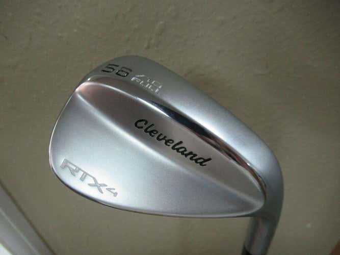 NICE CLEAN CLEVELAND RTX-4 56* SAND WEDGE DYNAMIC GOLD S400 STIFF FLEX STEEL