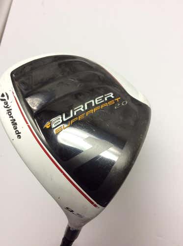 Used Taylormade Burner Superfast 2.0 9.5 Degree Graphite Stiff Golf Drivers